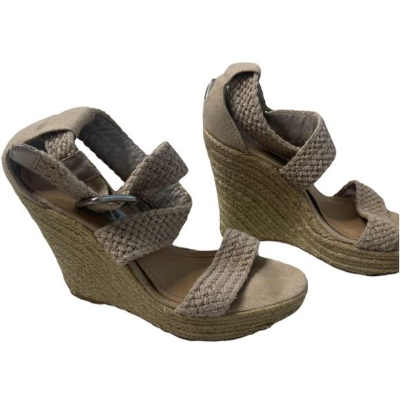 Steve Madden Tan Wedges - Size 8 - Picture 2 of 5